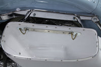 HARLEY Replica Bubble Saddlebag Set White fits 1958-1984 FL,