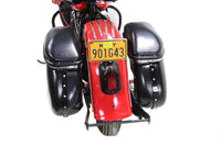 HARLEY Black Magic Royalite Satteltaschenset passend für FL 1958-1984,