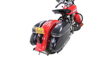 HARLEY Black Magic Royalite Satteltaschenset passend für FL 1958-1984,