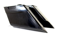 HARLEY Saddlebag Set Black without Lids fits 1997-2013 FLH,