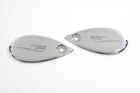 HARLEY Rocker Cover Set Chrome fits 1936-1940 EL,   1937-1948 UL,   1941-1948 FL,   1936-1952 WL,   1936-1957 G,
