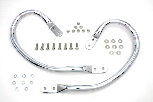 HARLEY Chrome Rear Handle Set Fits 1939-1966 G,