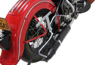 HARLEY Bubble Bag verzinktes Halteblech-Kit passend für 1941–1957 FL,