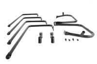 HARLEY Schwarzer Satteltaschenschutz passend für 1997-2008 FLT,