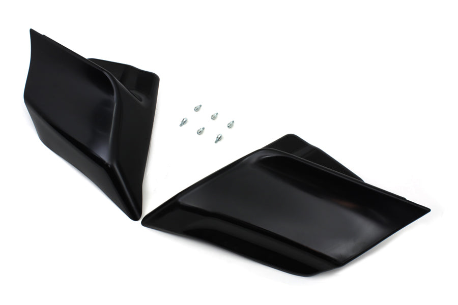 HARLEY Wyatt Gatling Contour Side Cover Set fits 1997-2009 FLT,  1997-2008 FLHT,  1997-2008 FLHR,  1997-2008 FLH,