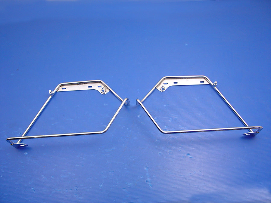 HARLEY Chrom Satteltaschen-Halterungssatz passend für 1978-1984 FLH,
