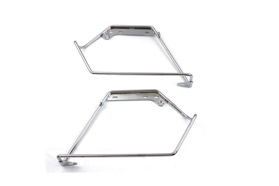 HARLEY Chrom Satteltaschen-Halterungssatz passend für 1978-1984 FLH,