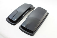 HARLEY Saddlebag Lid Set Black fits 1979-1984 FLT,