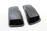 HARLEY Saddlebag Lid Set Black fits 1979-1984 FLT,