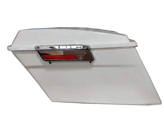 HARLEY Saddlebag Kit White fits 1993-2013 FLT,