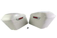 HARLEY Saddlebag Kit White Fits 2014-UP FLT,