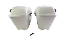 HARLEY Saddlebag Kit White Fits 2014-UP FLT,