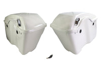 HARLEY Saddlebag Kit White Fits 2014-UP FLT,