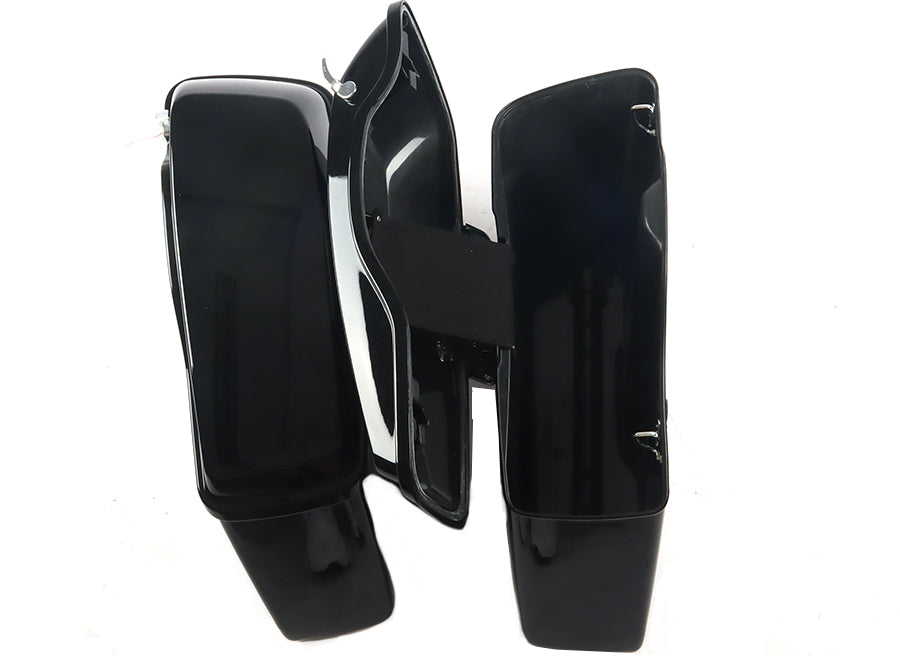 HARLEY Saddlebag Kit Black fits 1993-2013 FLT,