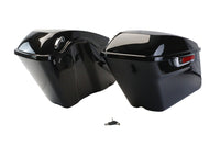 HARLEY Saddlebag Kit Black Fits 2014-UP FLT,