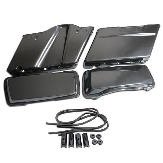 HARLEY Saddlebag Set Black fits 1985-1992 FLT,