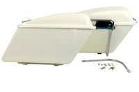 HARLEY FRP White Saddlebag Set Fits 1958-1976 FL,