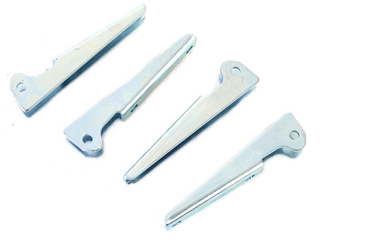 HARLEY Footboard Cleat Set Zinc PLated Fits 1937-1953 Chief,