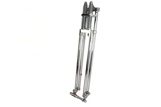 HARLEY D+D Narrow Spring Fork Assembly Chrome 27 inch Fits 0-  Custom, application