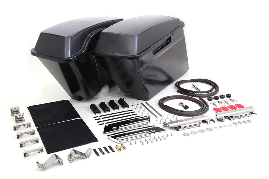 HARLEY 3 Zoll gestrecktes Satteltaschen-Kit passend für 1993–2013 FLT,
