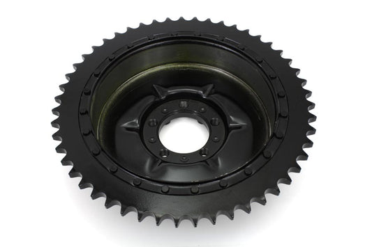 HARLEY 1936 Rear Brake Drum Black Fits 1936-1936 EL, only