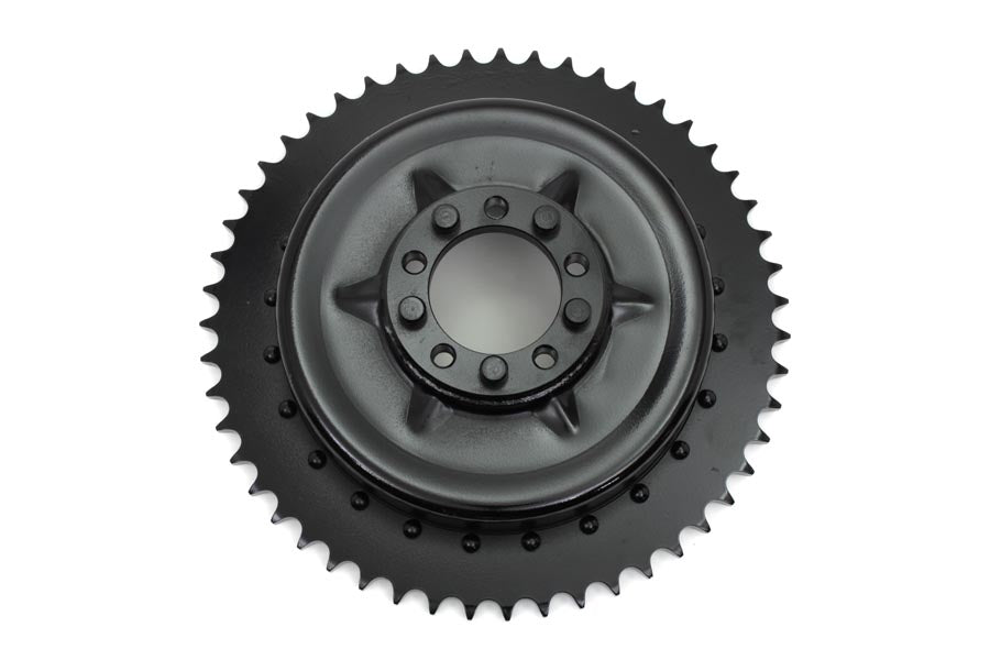 HARLEY 1936 Hinterradbremstrommel Schwarz Passend für 1936-1936 EL, nur