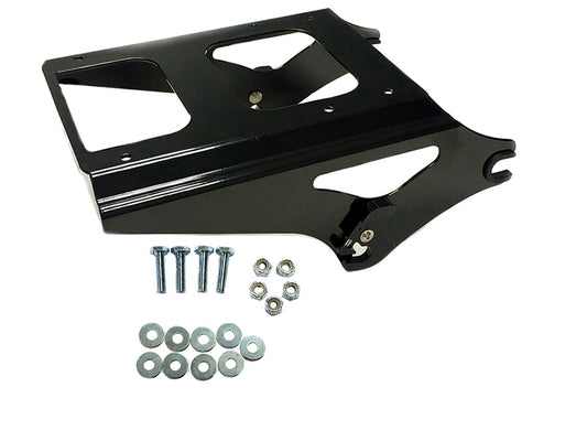 HARLEY Quick Detach Tour Box Mount Kit Black fits 2009-2013 FLHT,   2009-2013 FLTR,   2009-2013 FLHR,   2009-2013 FLHX,