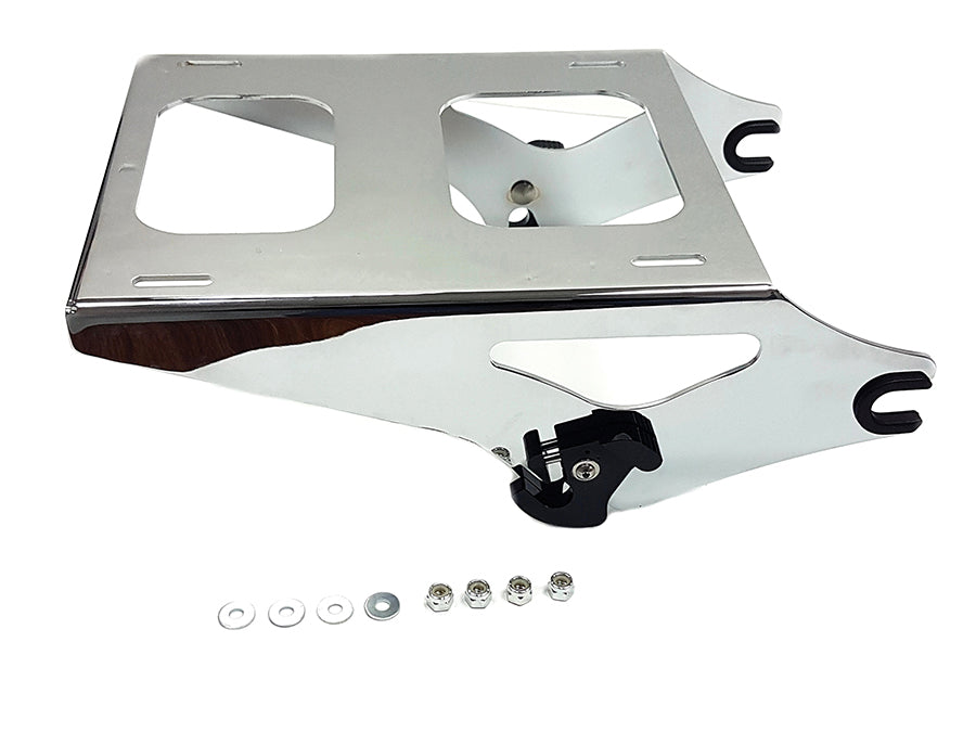 HARLEY Abnehmbarer Zwei-Personen Tour-Pak Gepäckträger Kit Chrom Passend für 2014-UP FLHT, 2014-UP FLHRC, 201