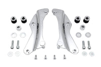 HARLEY 4-Punkt-Docking-Hardware-Kit Chrom passend für 2014-UP FLT,