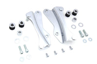 HARLEY 4-Punkt-Docking-Hardware-Kit Chrom passend für 2014-UP FLT,