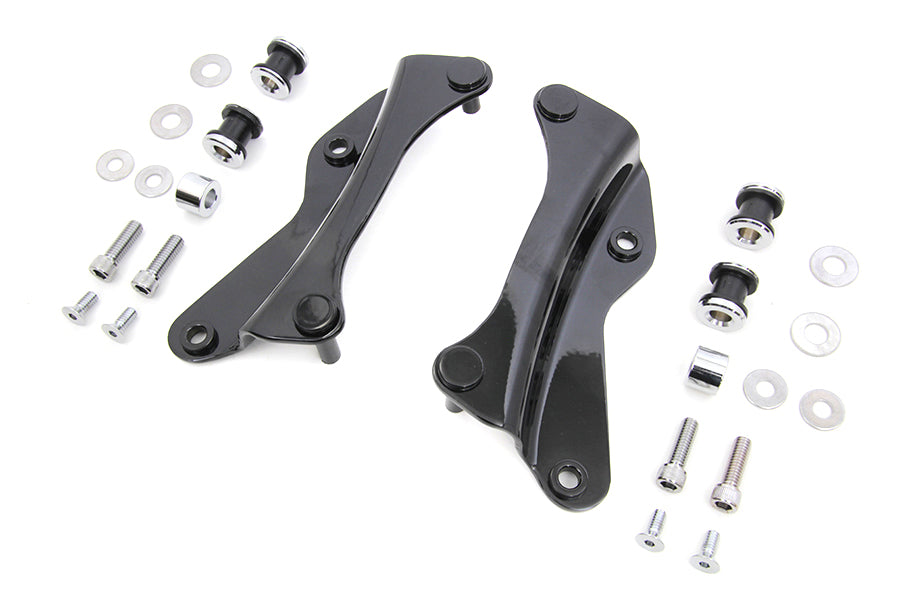 HARLEY abnehmbares 4-Punkt-Montagesatz schwarz, passend für 2014-UP FLT,