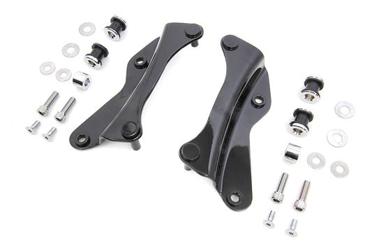 HARLEY Detachable 4 Point Docking Hardware Kit Black Fits 2014-UP FLT,