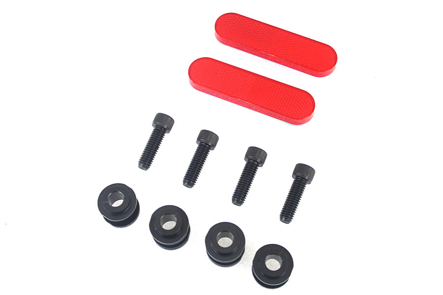 HARLEY Docking Hardware Kit Glanzschwarz Passend für 2018-UP FLHC, 2018-UP FLHCS, 2018-UP FLSL, 2018-U