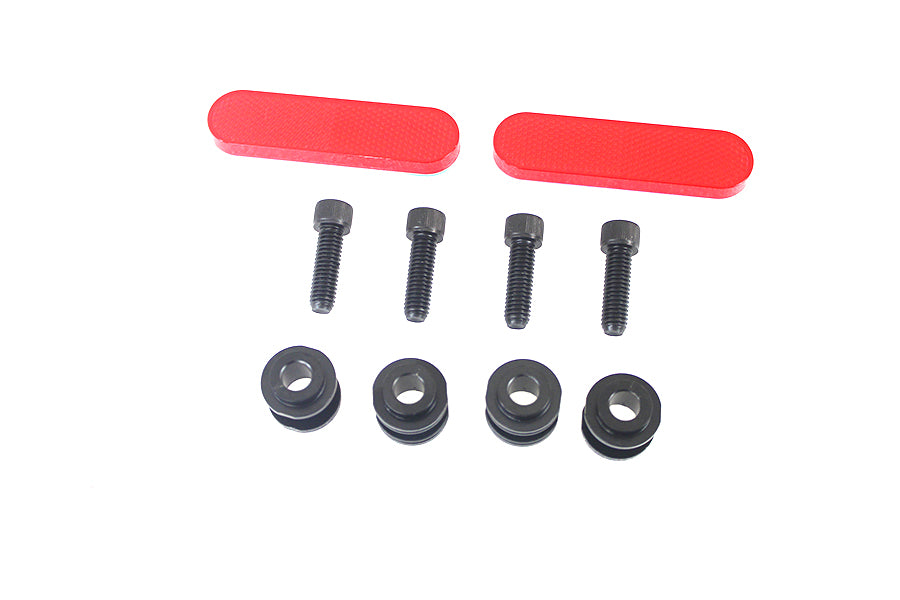 HARLEY Docking Hardware Kit Glanzschwarz Passend für 2018-UP FLHC, 2018-UP FLHCS, 2018-UP FLSL, 2018-U
