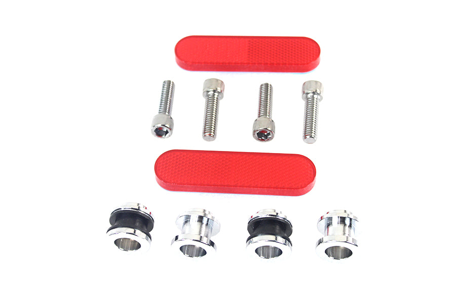 HARLEY Docking Hardware Kit Chrom Passend für 2018-UP FLHC, 2018-UP FLHCS, 2018-UP FLSL, 2018-UP FXB