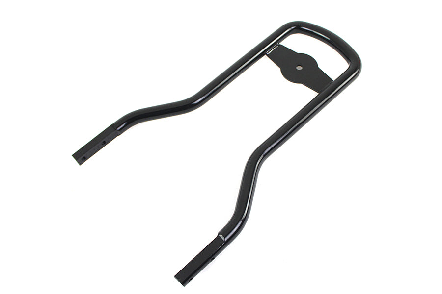 HARLEY 14-1/2 inch Mini Medallion Style Sissy Bar Upright Black fits 2004-UP XL,  2006-2017 FXD,  1984-1984 FXST,  1985-2005 FXST,  2006-UP FLST,