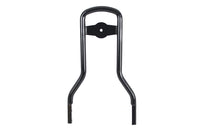 HARLEY 14-1/2 inch Mini Medallion Style Sissy Bar Upright Black fits 2004-UP XL,  2006-2017 FXD,  1984-1984 FXST,  1985-2005 FXST,  2006-UP FLST,