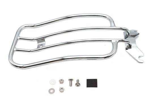 HARLEY 7 inch Solo Luggage Rack Chrome Fits 2018-2020 FXB,   2018-2020 FXBRS,   2018-2020 FLFB,