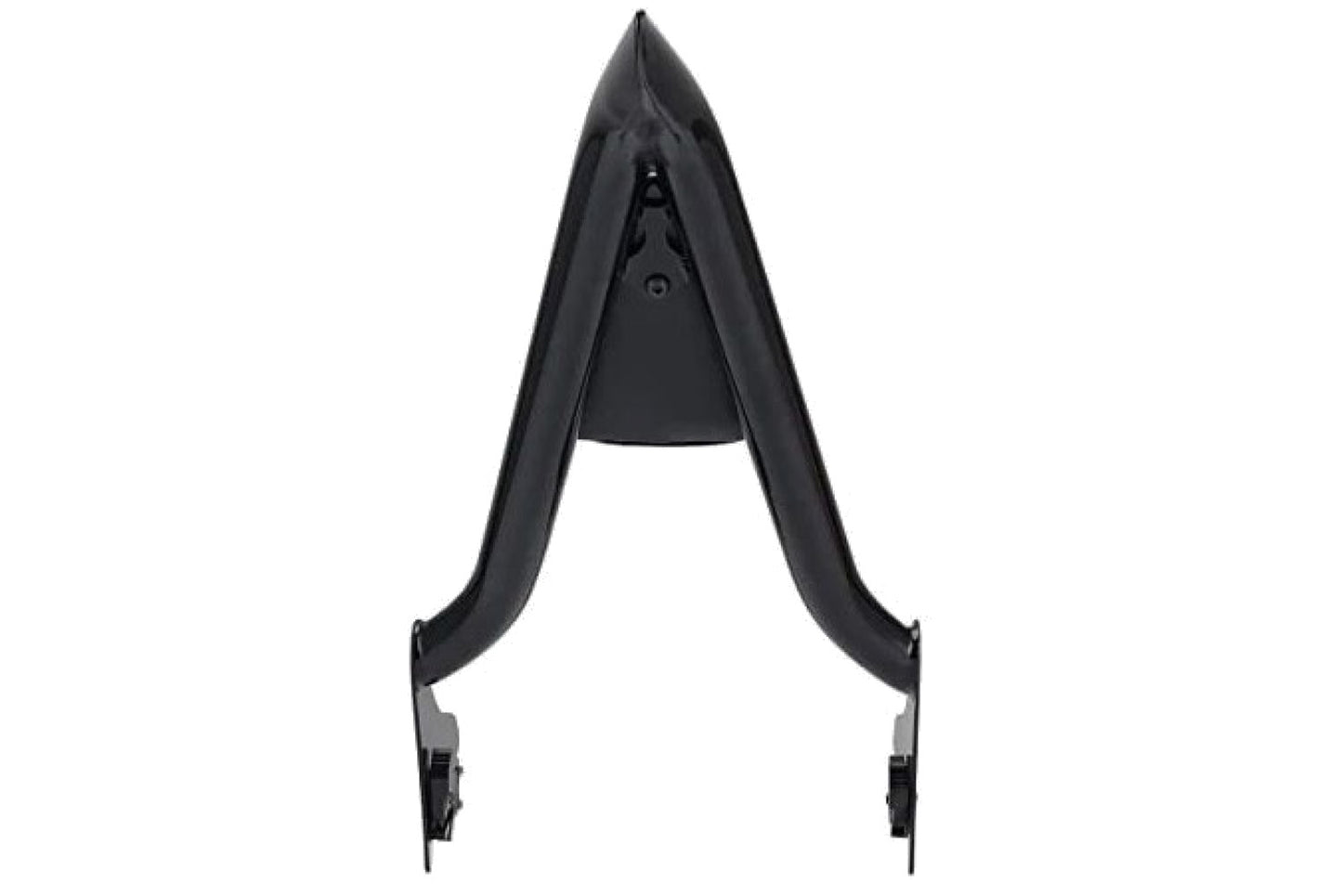 HARLEY Pointed Sissy Bar 16 Zoll Schwarz Passend für 2008-UP FLT,
