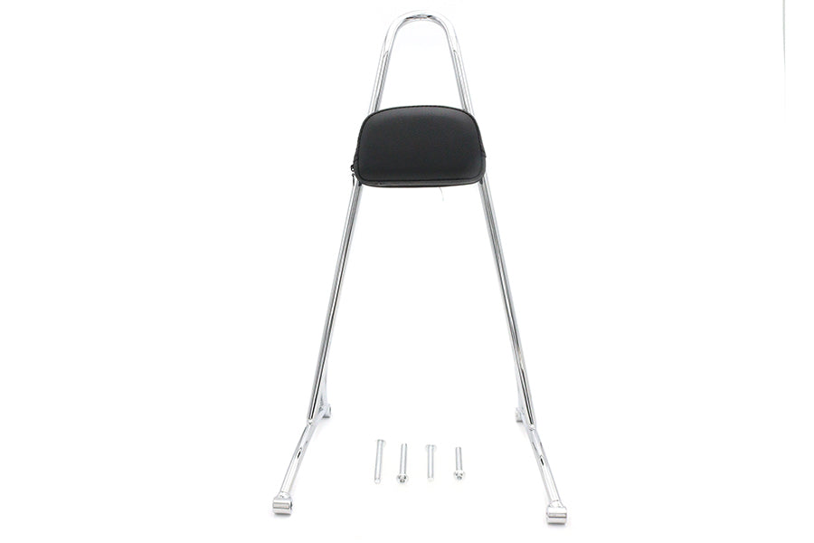 HARLEY 20 Zoll XL Sissy Bar mit Polster passend für XL ab Bj. 2004,