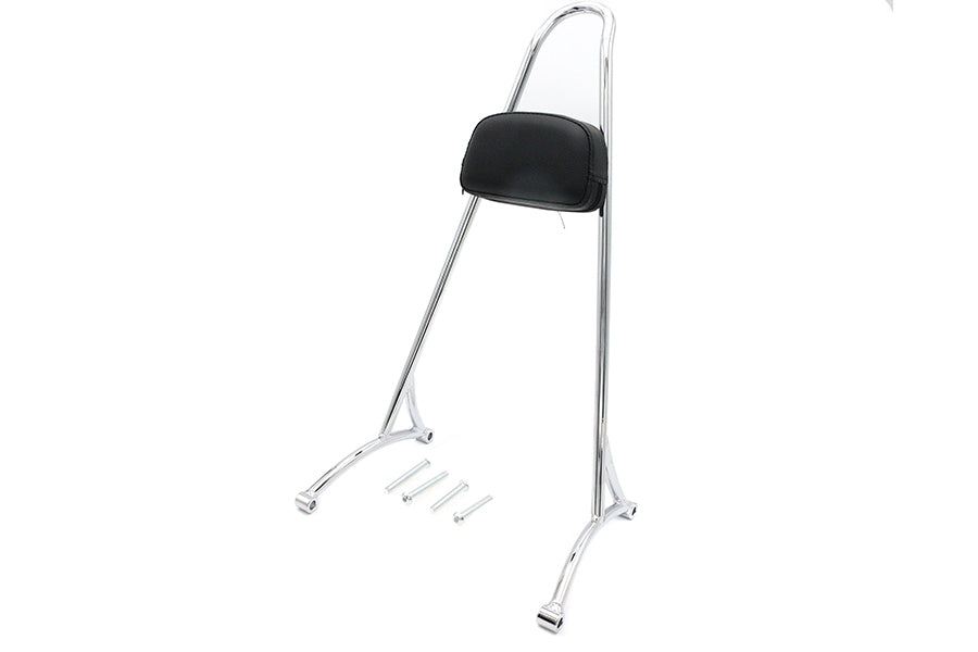 HARLEY 20 Zoll XL Sissy Bar mit Polster passend für XL ab Bj. 2004,