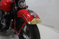 HARLEY Polished Front Fender Tip fits 1936-1948 EL,   1941-1948 FL,