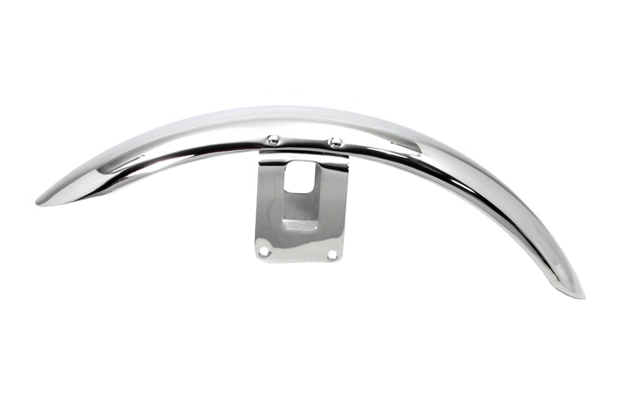 HARLEY Front Fender Narrow Chrome fits 1974-1990 XLH,  1974-1984 FX,  1984-1994 FXR,  1986-1990 XLX,