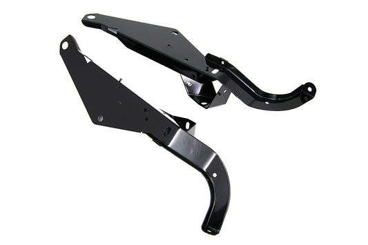 HARLEY Heavy Duty Outer Fairing Support Bracket Set Black Fits 1996-2013 FLHT,   1996-2013 FLHX,