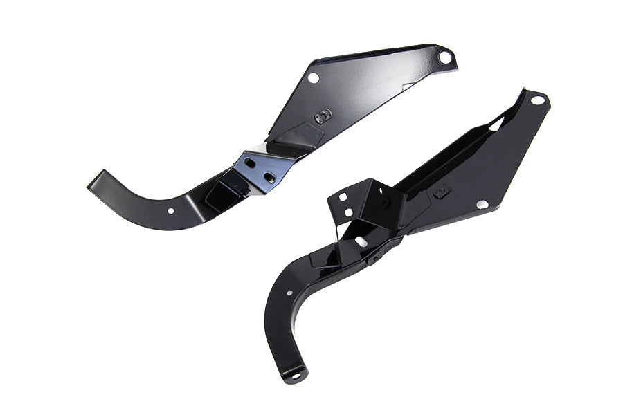 HARLEY Heavy Duty Verkleidungshalter-Satz außen, schwarz, passend für 1996-2013 FLHT, 1996-2013 FLHX,