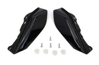 HARLEY Mid Frame Cover Luftleitblech-Kit Schwarz Passend für 2009-UP FLT, ohne verstellbare Fahrerrückenlehne