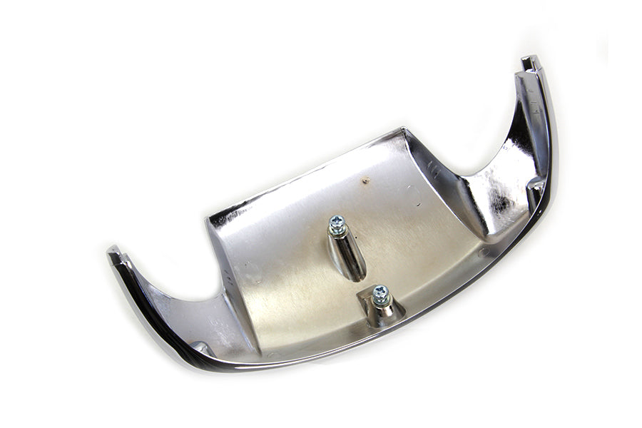 HARLEY Chrome Front Fender Tip  inch80 inch with Inlay fits 1980-1984 FL,