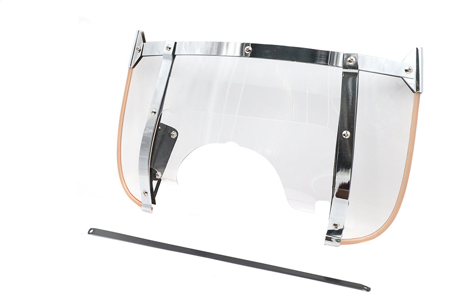 HARLEY Windschild Hardware Montageset Chrom passend für 1960-1984 FL,