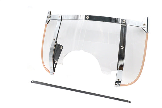 HARLEY Windshield Hardware Mount Kit Chrome Fits 1960-1984 FL,