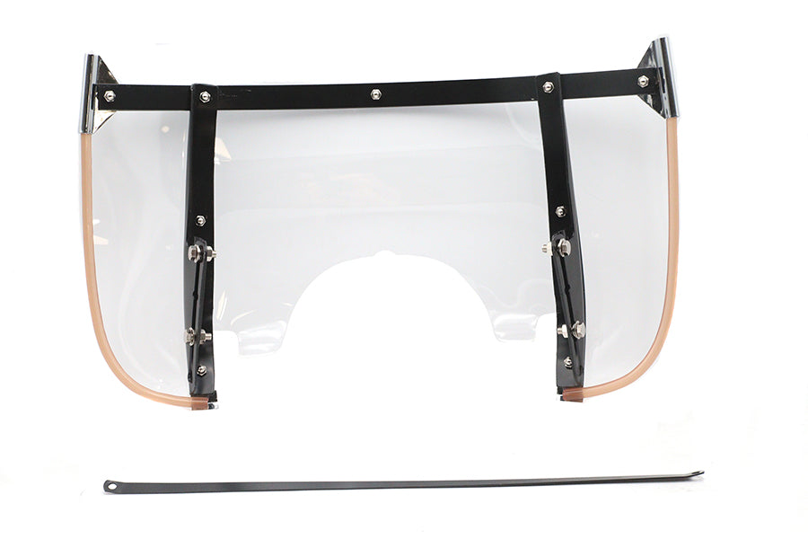 HARLEY Windschild Hardware Montageset Chrom passend für 1960-1984 FL,